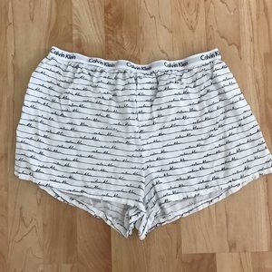 Calvin Klein pj shorts